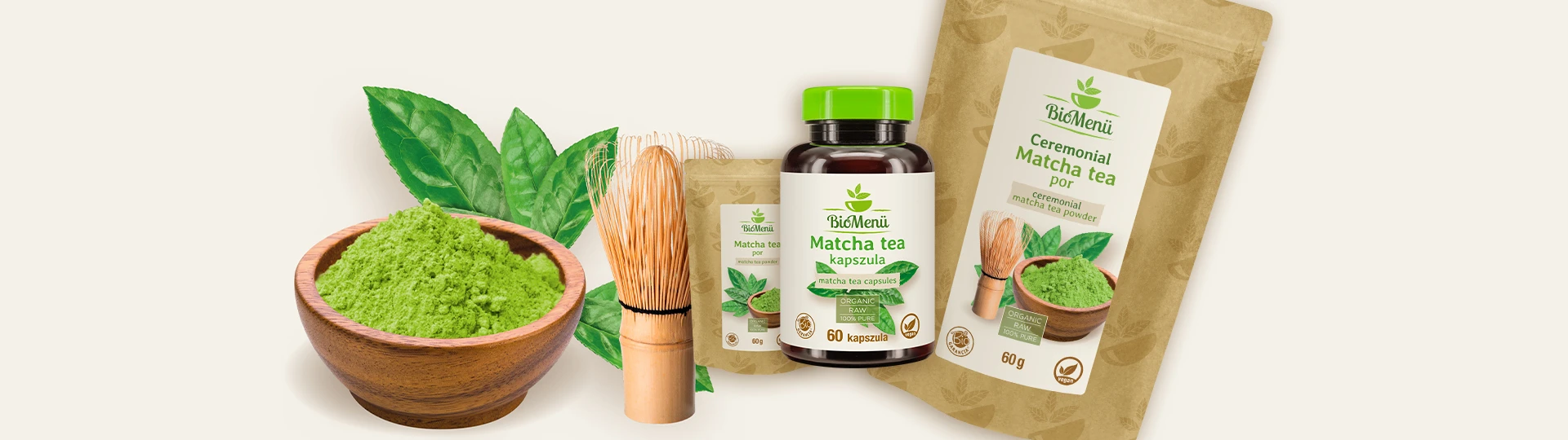 Matcha - Health, tradition, harmony: the greenest tea! Ceremonial and classic category or encapsulated