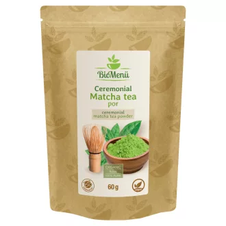 BioMenü Organic Matcha Tea Ceremonial Powder 60 g product image