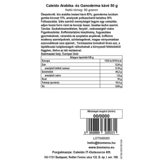 Caleido Arabica- and Reishi Coffee 50 g product image