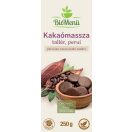 BioMenü Organic Peruvian Cacao Paste Wafers 250 g label