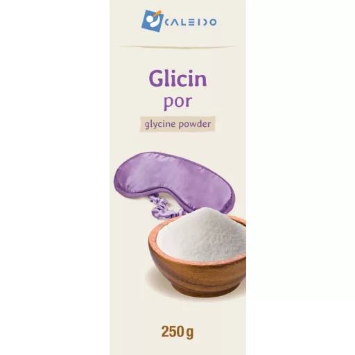Caleido Glycine powder 250 g label