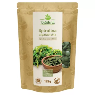 BioMenü Organic SPIRULINA ALGAE tablets 125 g product image