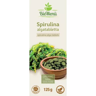 BioMenü Organic Spirulina Alga Tablets 125 g product image