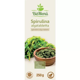 BioMenü Organic SPIRULINA ALGAE tablets 250 g product image