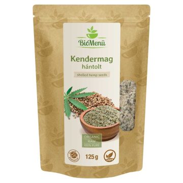 BioMenü Organic Hemp Seeds 125 g