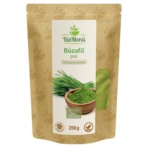 BioMenü Organic Wheatgrass Powder 250 g CLOSE TO EXPIRY DATE