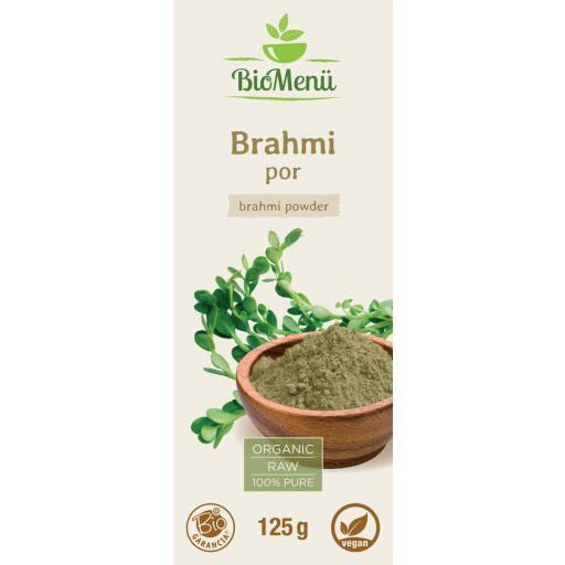 BioMenü Organic Brahmi Powder 125 g label