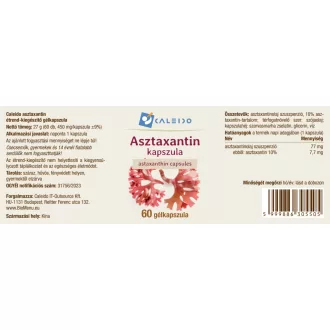 Caleido Astaxanthin gel capsules 60 pcs product image