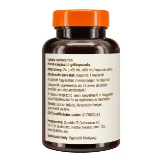 Caleido Astaxanthin gel capsules 60 pcs product image