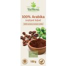 BioMenü Organic 100% Arabica Instant Coffee 100 g label