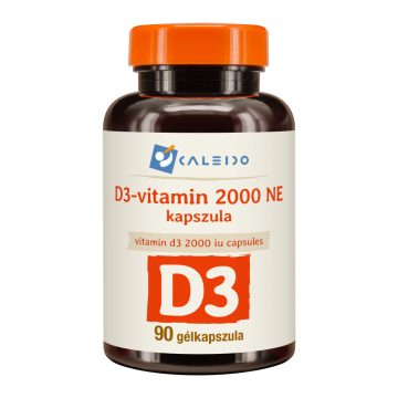   Caleido Vitamin D3 2000 IU capsules 90 pcs CLOSE TO EXPIRY DATE