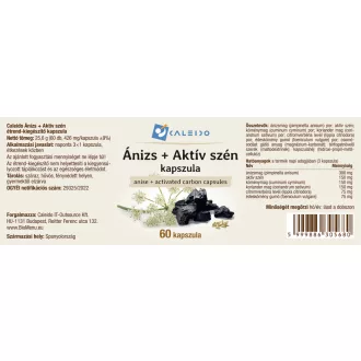 Caleido Anise + Activated Carbon capsules 60 pcs product image