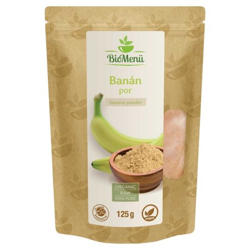 BioMenü Organic Banana Powder 125 g