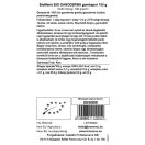 BioMenü Organic Reishi Mushroom Powder 100 g data label