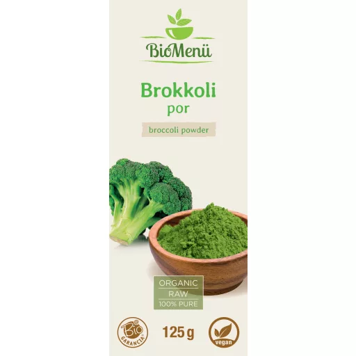 BioMenü Organic Broccoli Powder 125 g CLOSE TO EXPIRY DATE