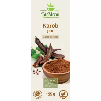BioMenü Organic Carob Powder 125 g product image