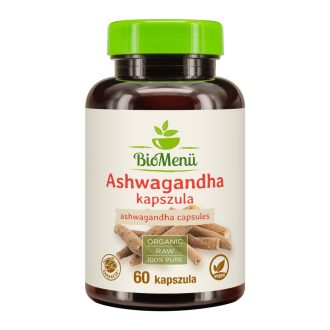 BioMenü Organic Ashwagandha Capsules 60 pcs product image