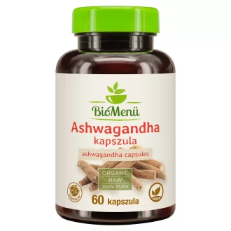 BioMenü Organic Ashwagandha Capsules 60 pcs product image
