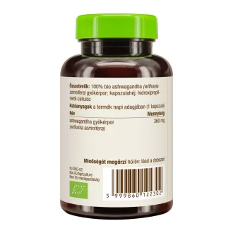 BioMenü Organic Ashwagandha Capsules 60 pcs product image
