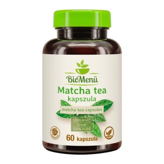 BioMenü Organic Matcha Tea Capsules 60 pcs product image