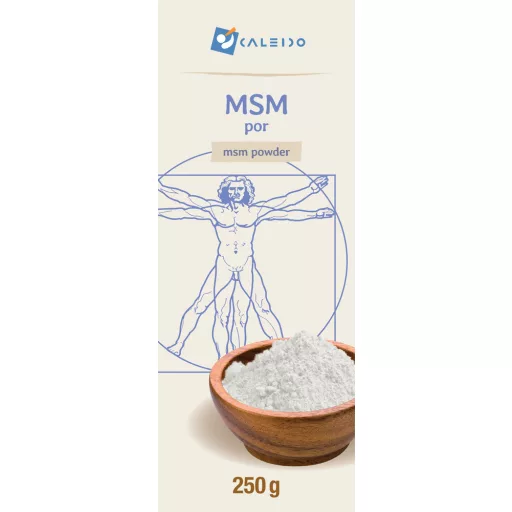 Caleido MSM Powder 250 g label