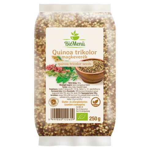 BioMenü Organic Quinoa Tricolor Seeds 250 g