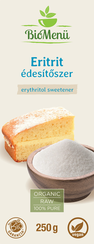 BioMenü Organic Erythritol Sweetener 250 g