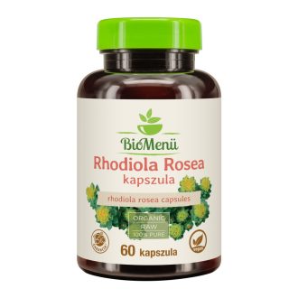 BioMenü BIO RHODIOLA ROSEA kapszula 60 db termékkép