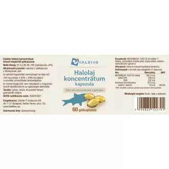Caleido Fish Oil Concentrate Capsules 60 pcs product image