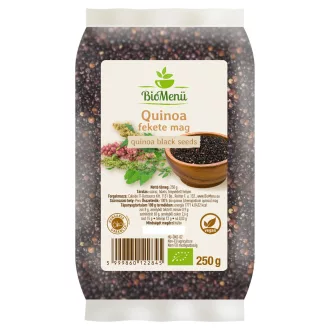   BioMenü Organic QUINOA black seeds 250 g CLOSE TO EXPIRY DATE
