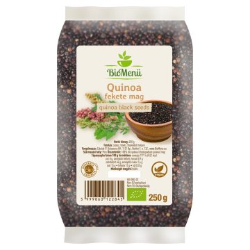BioMenü Organic Quinoa Black Seeds 250 g
