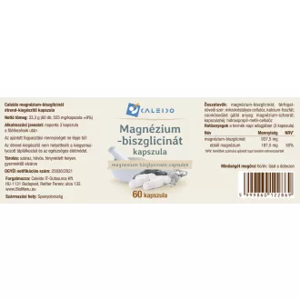Caleido Magnesium Bisglycinate Capsules 60 pcs product image