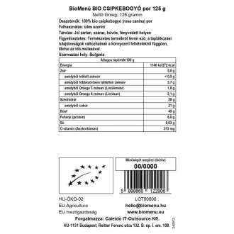 BioMenü Organic Rosehips Powder 125 g product image