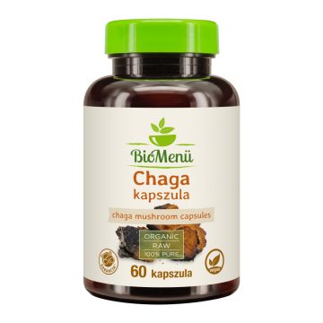 BioMenü Organic Chaga Mushroom Capsules 60 pcs