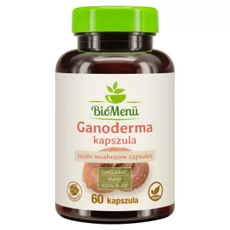 BioMenü Organic Ganoderma Mushroom Capsules 60 pcs product image
