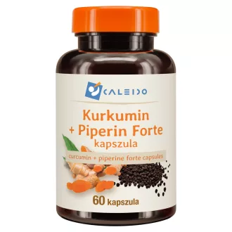 Caleido Curcumin + Piperine Forte Capsules 60 pcs product image