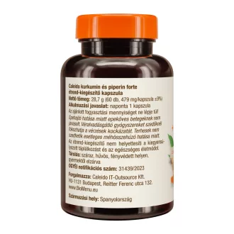 Caleido Curcumin + Piperine Forte Capsules 60 pcs product image