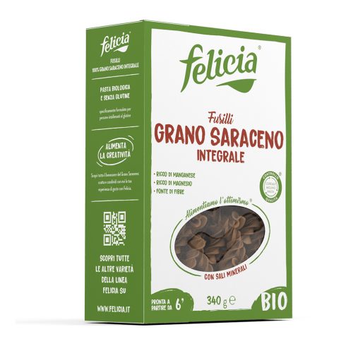 Felicia Organic buckwheat fusilli gluten-free pasta 250 g
