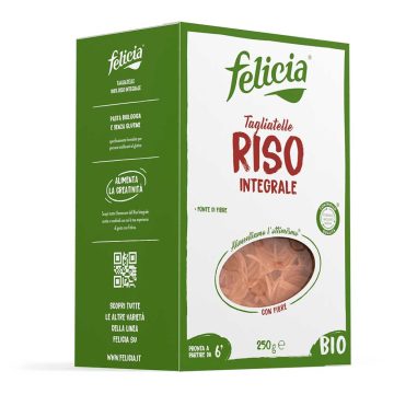   Felicia Organic brown rice tagliatelle gluten-free pasta 250 g