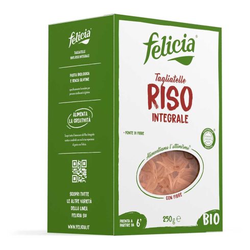 Felicia Organic brown rice tagliatelle gluten-free pasta 250 g