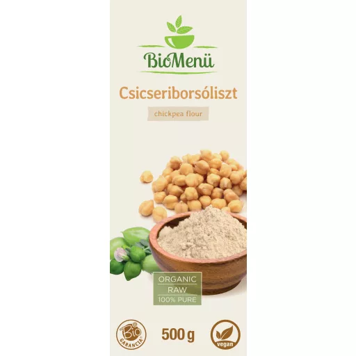 BioMenü Organic Chickpea Flour 500 g label