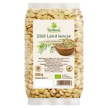 BioMenü Organic Green Laird Lentils 500 g