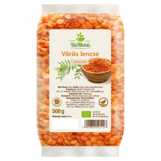 BioMenü Organic Red Lentils 500 g product image