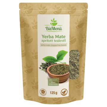 BioMenü Organic Yerba Mate chopped tea leaves 125 g