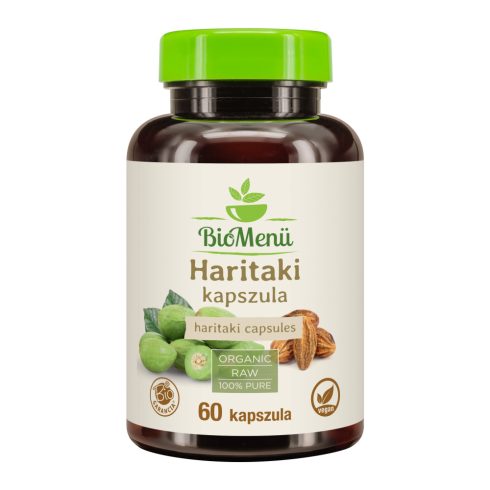 BioMenü Organic Haritaki Capsules 60 pcs