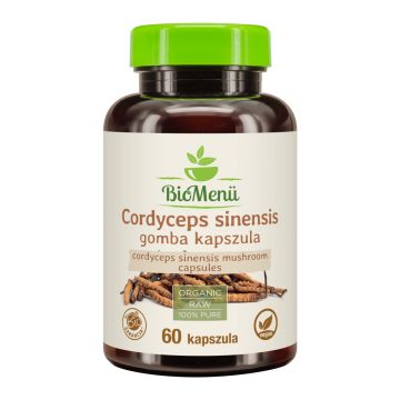 BioMenü Organic Cordyceps Sinensis Mushroom Capsules 60 pcs