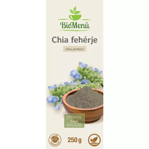 BioMenü Organic Chia Protein 250 g label