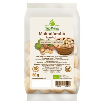 BioMenü Organic Macadamia Nuts shelled 50 g