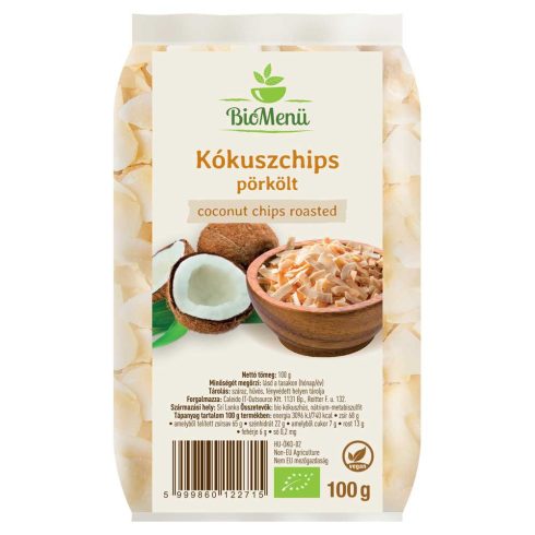 BioMenü Organic Coconut Chips roasted 100 g