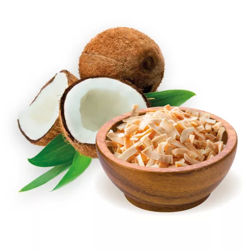 BioMenü Organic Coconut Chips roasted 100 g material